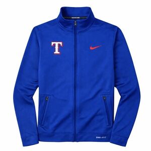 ❄️Nike Dri-Fit Texas Rangers Full Zip Jacket Blue MLB Genuine Merchandise Size S